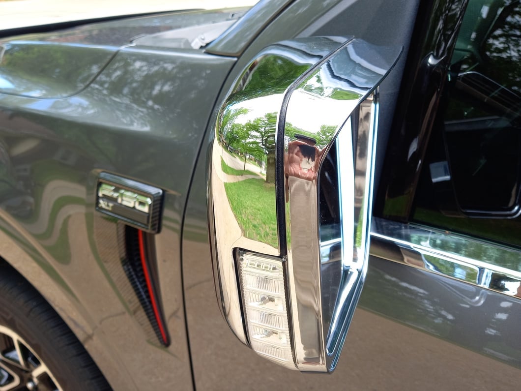 RedRock Side Mirror Trim; Chrome (21-25 F-150)