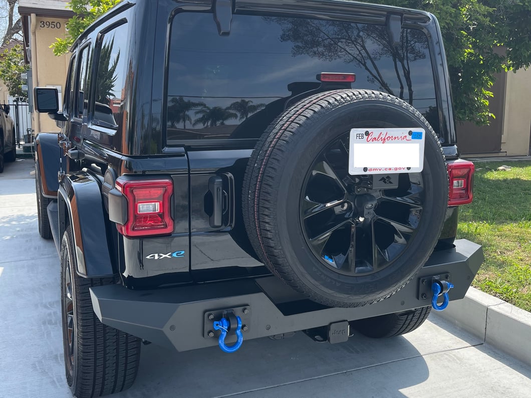RedRock 3/4-Inch D-Ring Shackles; Hydro Blue