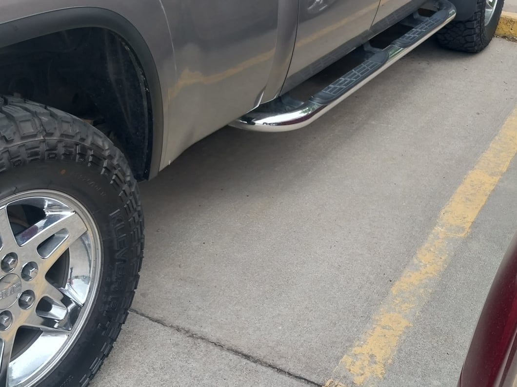 RedRock Mud Flaps; Front and Rear (07-13 Sierra 1500)