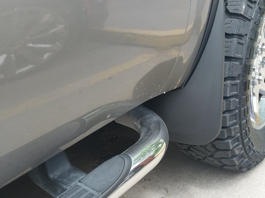 RedRock Mud Flaps; Front and Rear (07-13 Sierra 1500)