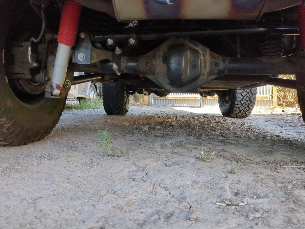 RedRock Double Adjustable Rear Panhard Bar for 2.50 to 6-Inch Lift (07-25 Jeep Wrangler JK & JL)