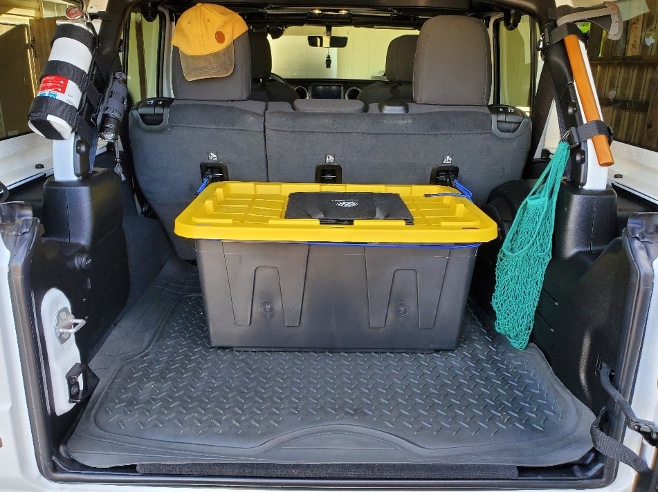 RedRock Molded Cargo Liner; Black (Universal; Some Adaptation May Be Required)