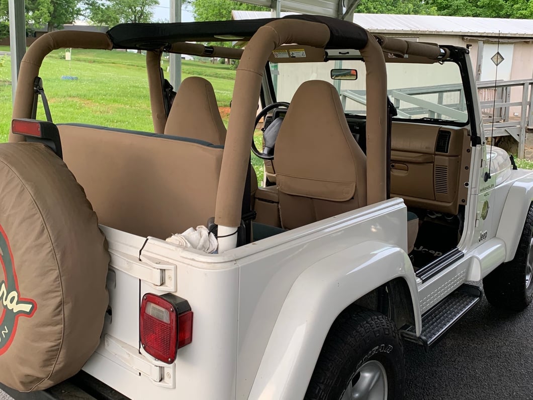 RedRock Shade Top; Black (97-06 Jeep Wrangler TJ, Excluding Unlimited)
