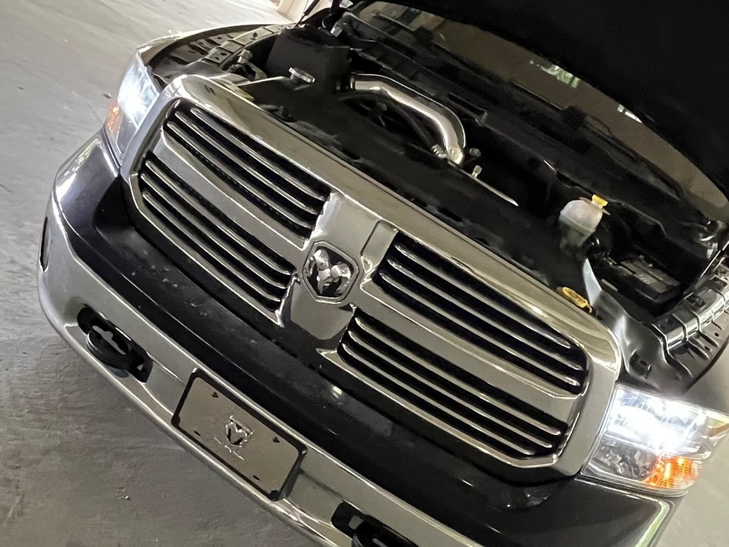 RedRock Cold Air Intake; Polished (09-18 5.7L RAM 1500)