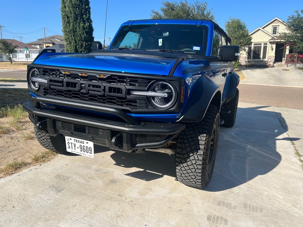 RedRock HD Tubular Front Bumper with Skid Plate (21-25 Bronco, Excluding Raptor)