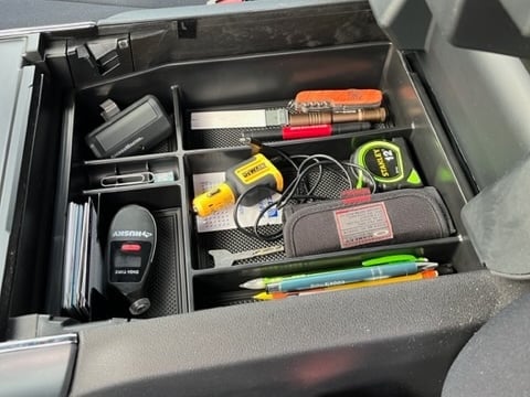 RedRock Center Console Organizer Tray (21-25 F-150 w/ Flow-Through Center Console)