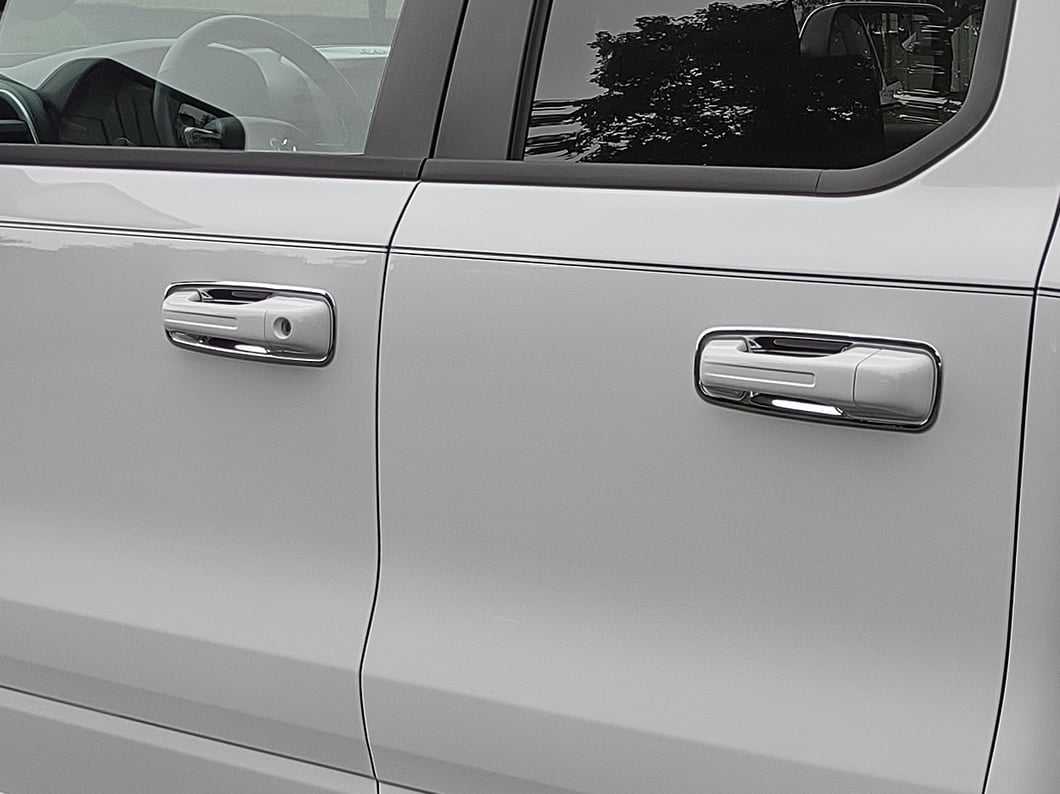 RedRock Exterior Door Handle Trim; Chrome (19-25 RAM 1500)