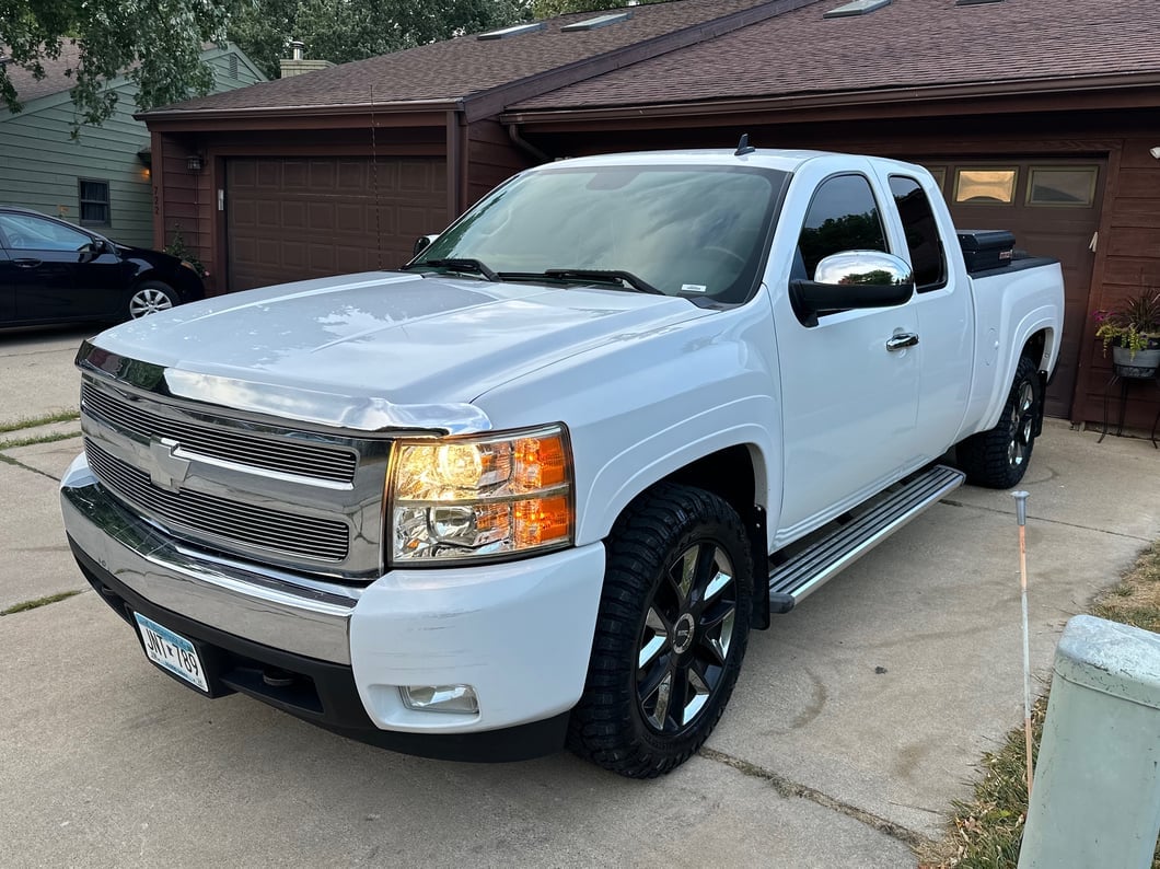 RedRock Mirror Covers; Chrome (07-13 Silverado 1500)