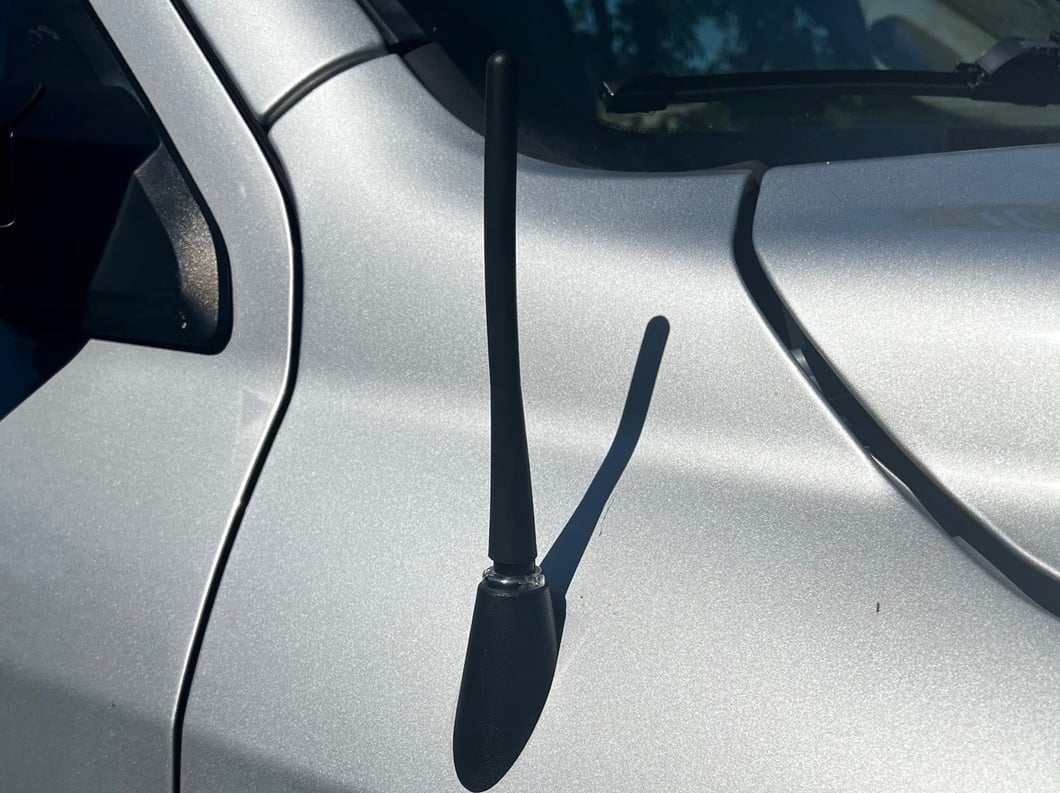 RedRock Off-Road Black Antenna; 6.50-Inch (94-25 RAM 1500)