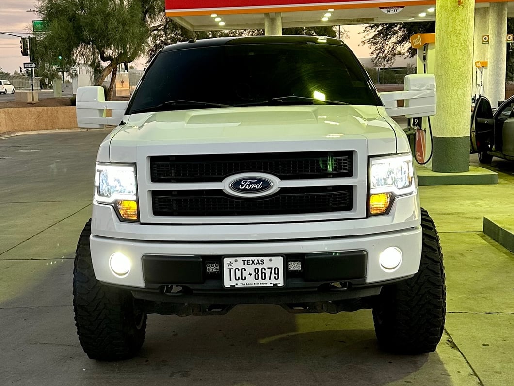 RedRock Manual Extending Non-Powered Adjustable Towing Mirrors; Driver Side (04-14 F-150)