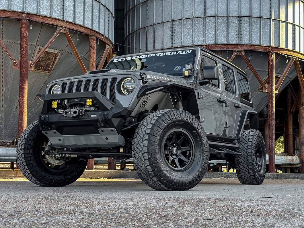 RedRock Type-SSK Ram Air Hood; Unpainted (18-25 Jeep Wrangler JL)