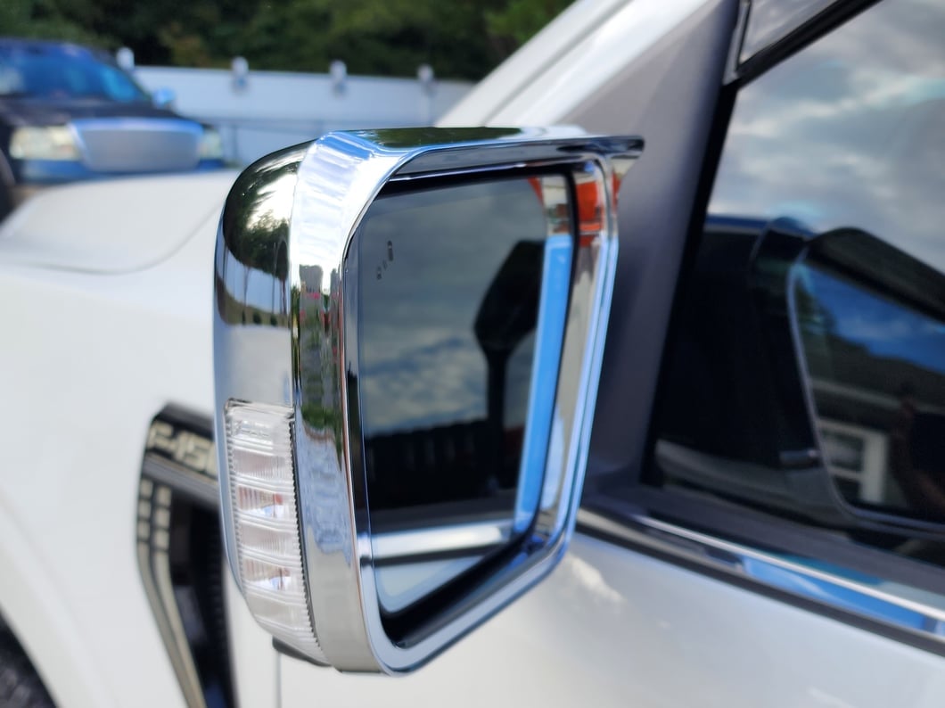 RedRock Side Mirror Trim; Chrome (21-25 F-150)