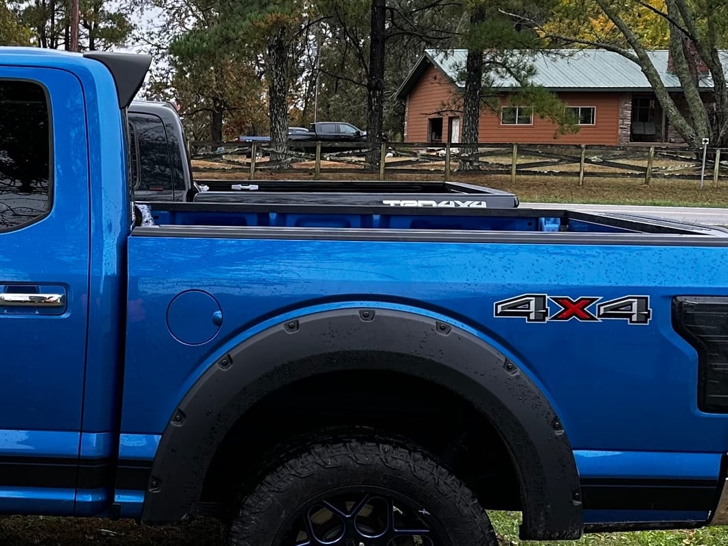 RedRock Roof Spoiler; Matte Black (15-20 F-150)