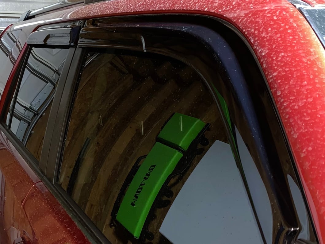 RedRock Rain Deflectors; Front and Rear (10-24 4Runner)