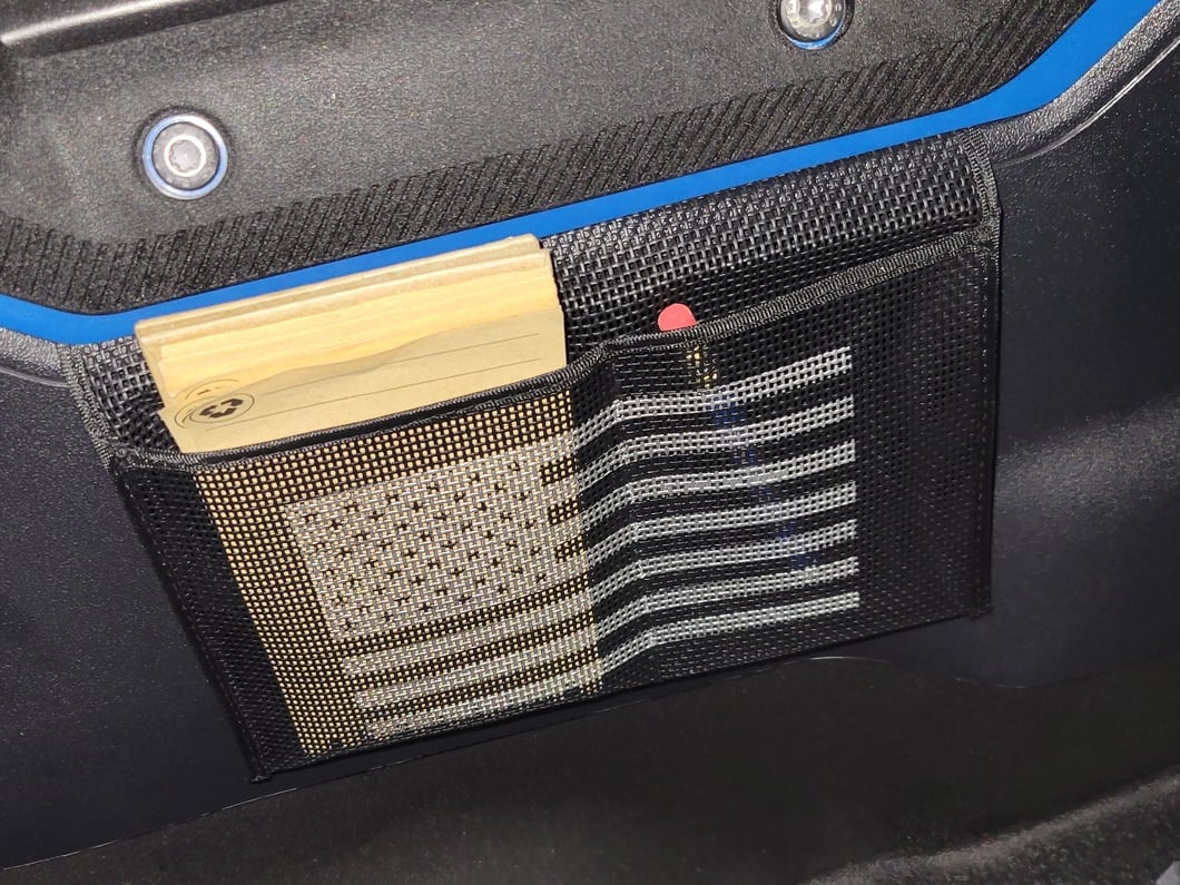 RedRock Console Storage Bag with Flag Logo (21-25 Bronco)