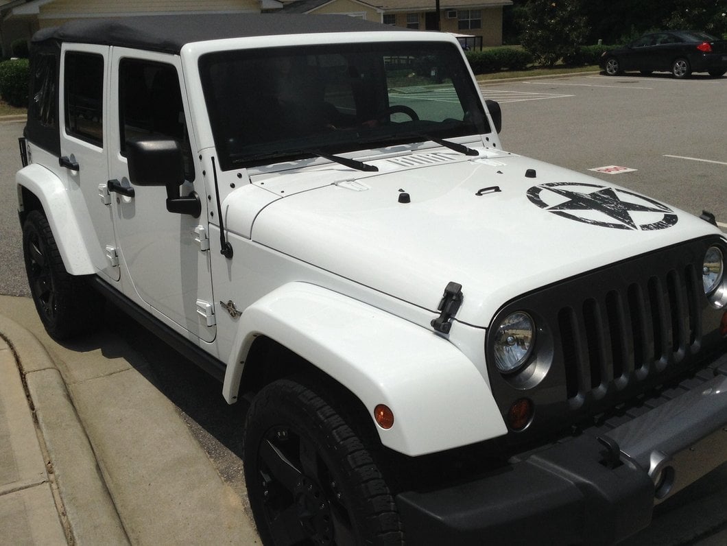 RedRock Trail Antenna; 13-Inch (07-18 Jeep Wrangler JK)