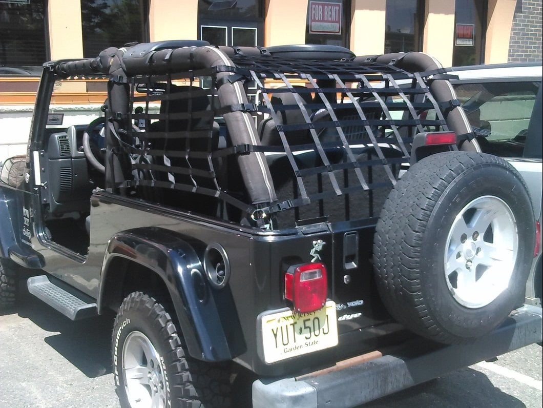 RedRock Complete Netting Kit (04-06 Jeep Wrangler TJ Unlimited)