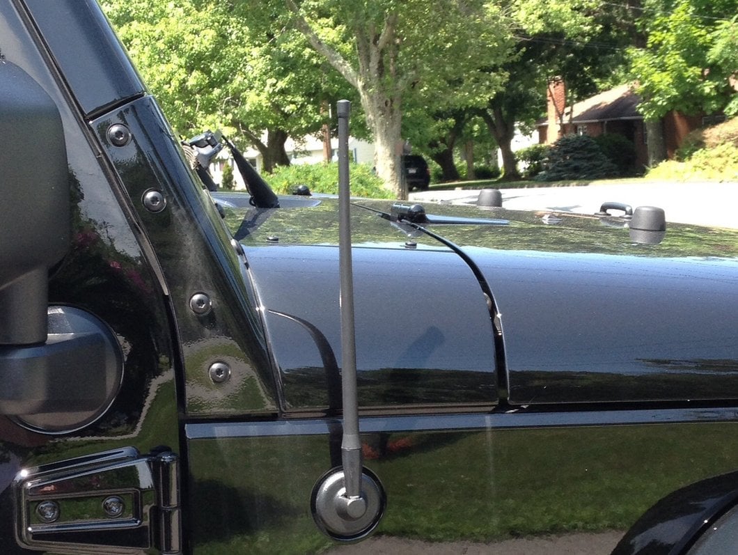 RedRock Trail Antenna; 13-Inch (07-18 Jeep Wrangler JK)