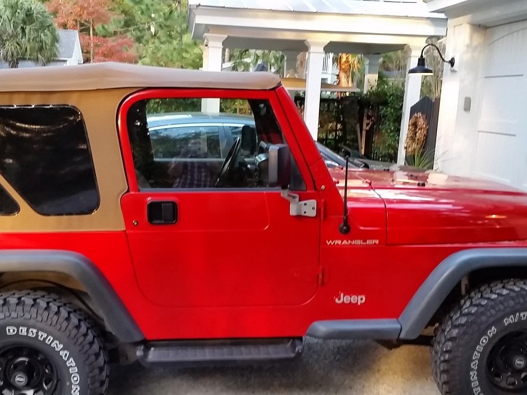 RedRock Trail Antenna; 13-Inch (97-06 Jeep Wrangler TJ)