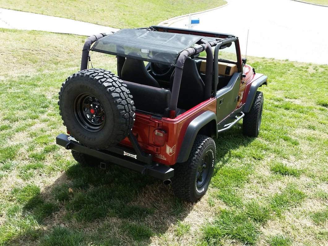 RedRock FullShade Mesh Top (97-06 Jeep Wrangler TJ)