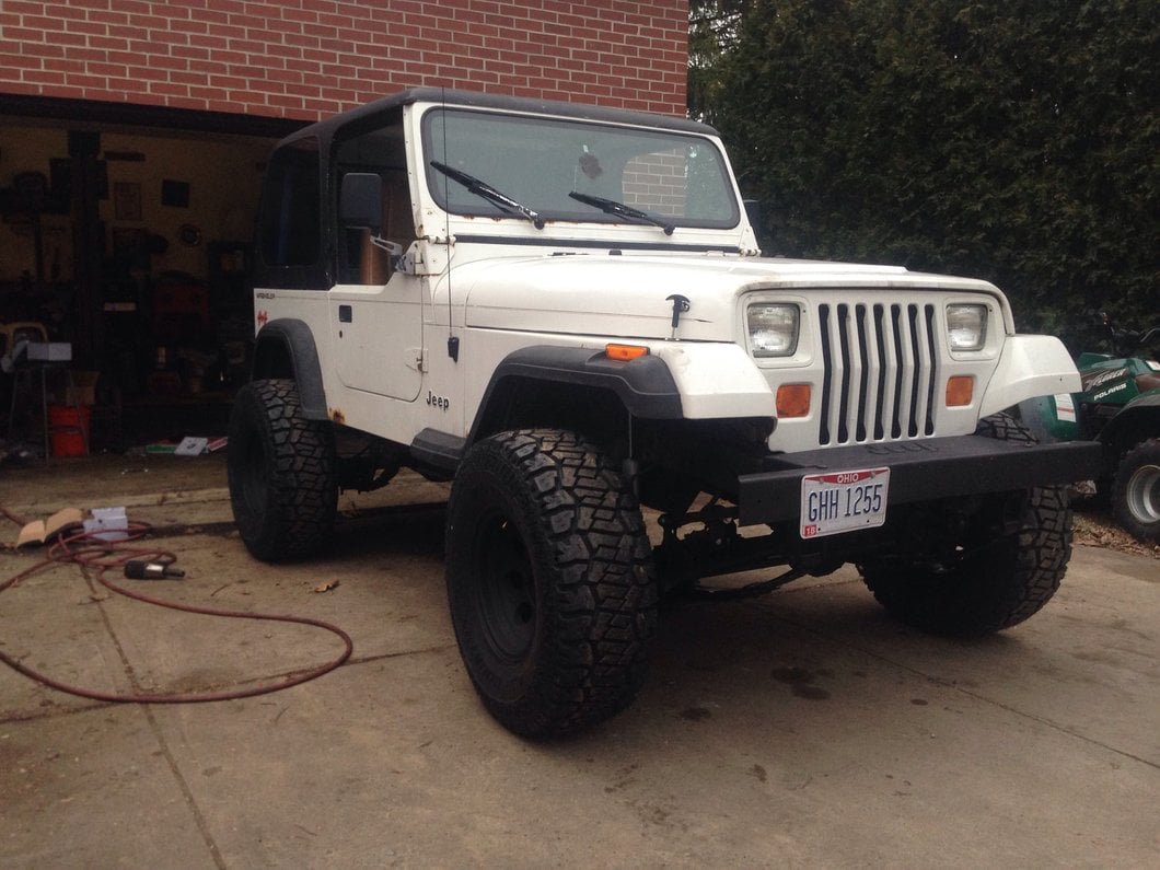 RedRock 1.50-Inch Wheel Spacers (87-06 Jeep Wrangler YJ & TJ)