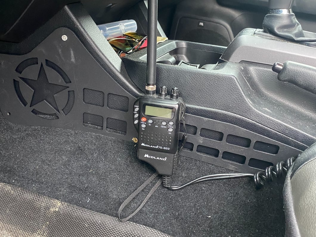 RedRock Center Console Molle Panel; Driver Side (16-23 Tacoma)