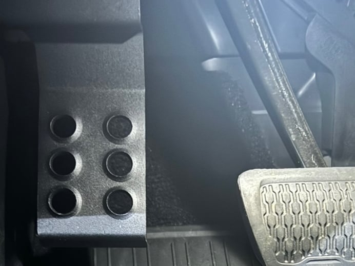 RedRock Foot Rest Kick Panel (18-23 Jeep Wrangler JL)