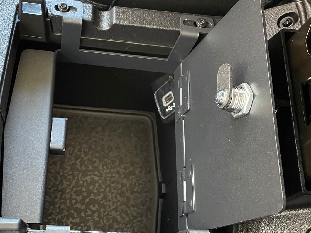 RedRock Center Console Lock Vault (18-25 Jeep Wrangler JL)