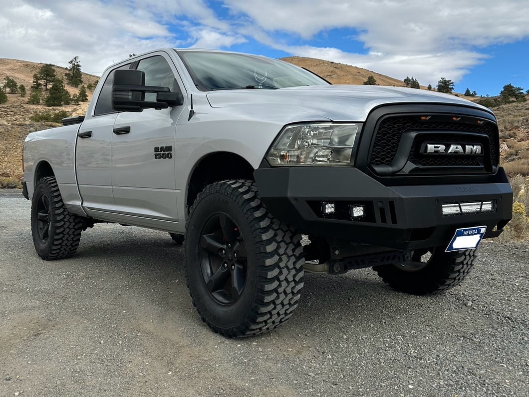 RAM Licensed by RedRock Adventure Series Front Bumper (13-18 RAM 1500, Excluding Rebel)