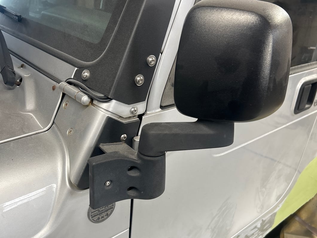 RedRock Mirror Mount Kit (97-06 Jeep Wrangler TJ)