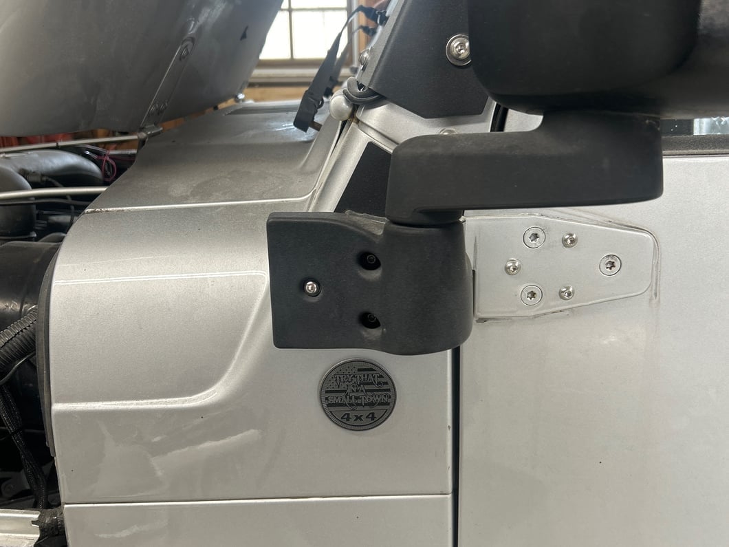 RedRock Mirror Mount Kit (97-06 Jeep Wrangler TJ)