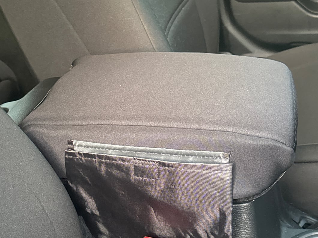RedRock Center Console Arm Rest Cover w/Storage Bags (18-25 Jeep Wrangler JL)