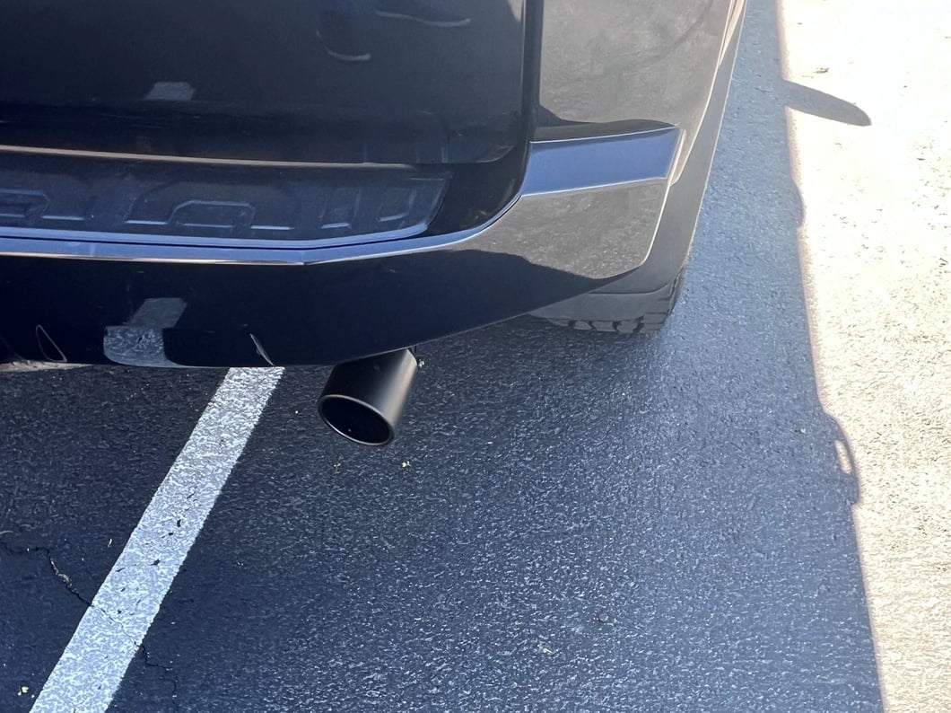 RedRock Cat-Back Exhaust with Black Tip (10-24 4.0L 4Runner)