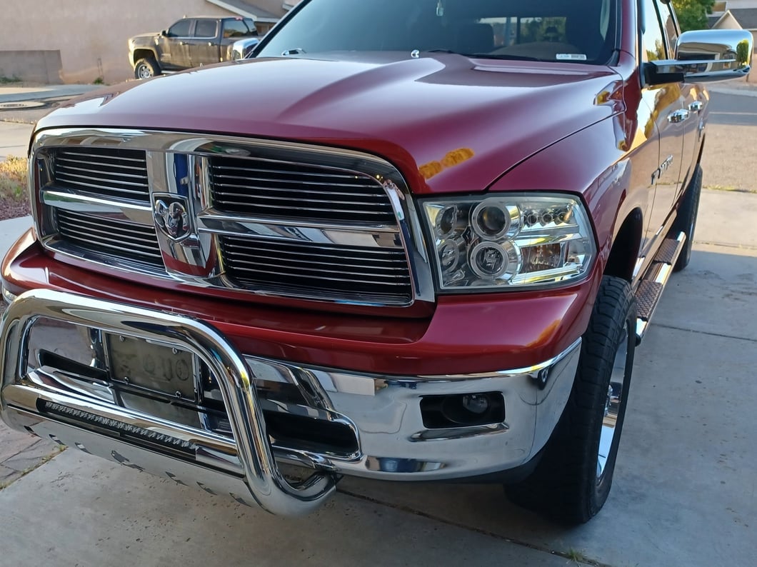 RedRock Steering Wheel Trim; Chrome (09-18 RAM 1500)