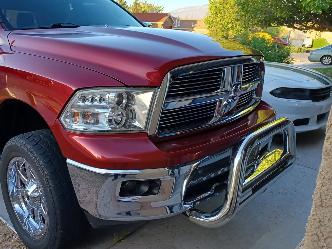RedRock Steering Wheel Trim; Chrome (09-18 RAM 1500)
