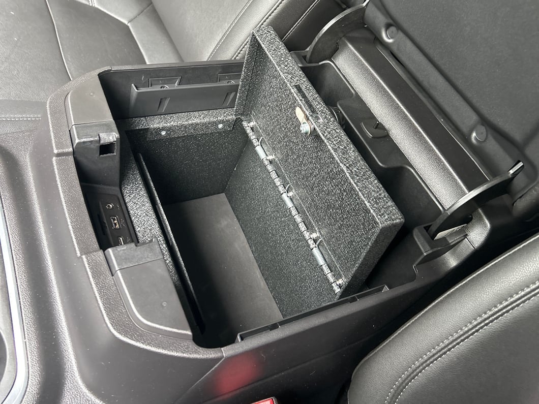 RedRock Center Console Lock Box (19-21 Silverado 1500; 2022 Silverado 1500 LTD)