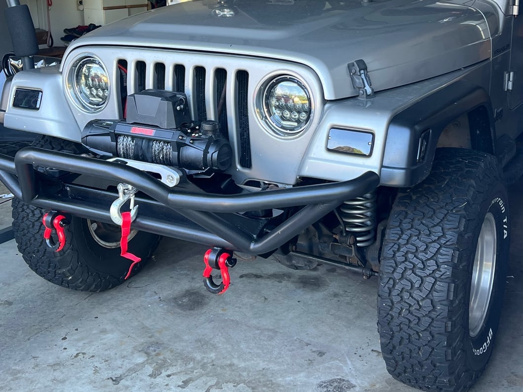 RedRock 12,500 lb. Winch with Synthetic Rope and Dual Control Unit (Universal; Some Adaptation May Be Required)