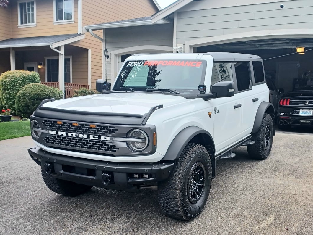 RedRock LED Grille Lighting; Smoked (21-25 Bronco Badlands, Everglades, Wildtrack)