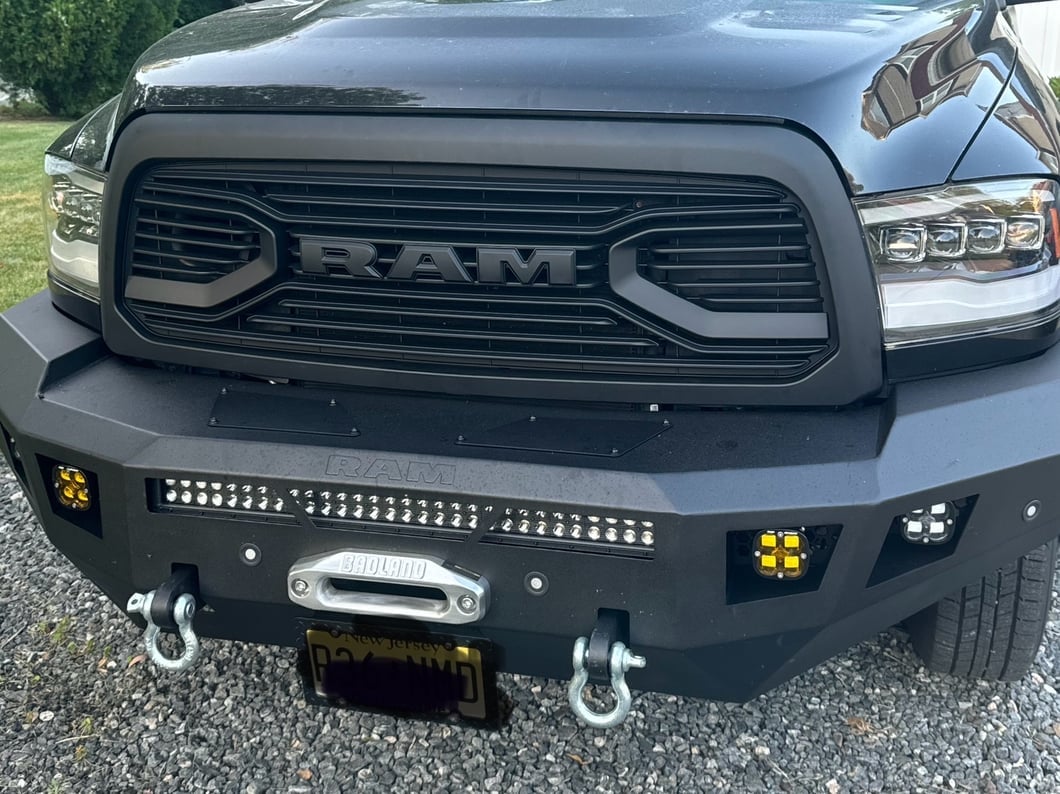 RAM Licensed by RedRock Adventure Series Winch Front Bumper (13-18 RAM 3500)