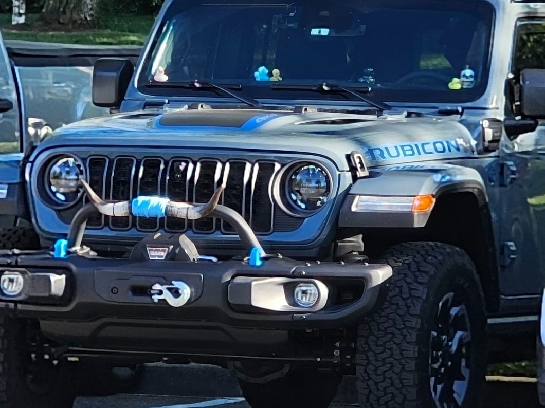 RedRock Headlight Covers; Smoked (18-25 Jeep Wrangler JL)