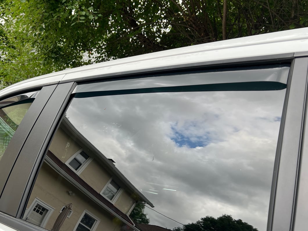 RedRock In-Channel Window Deflectors (19-25 Silverado 1500 Crew Cab)