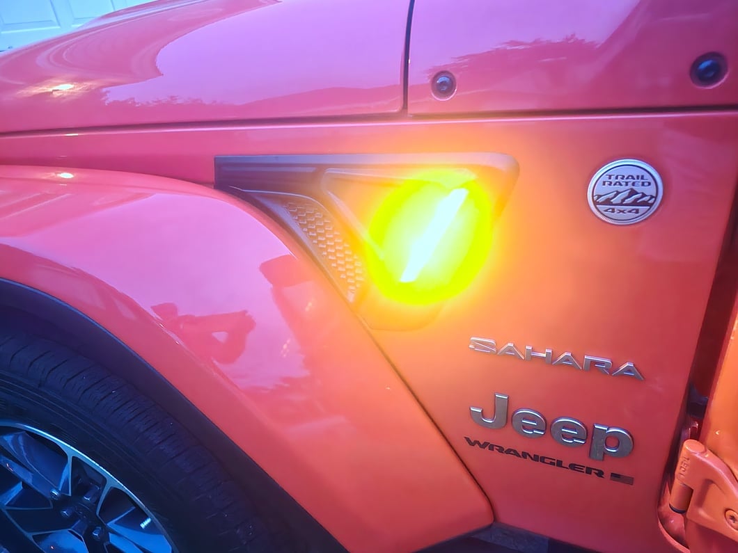 RedRock Fender Vent Lights (18-25 Jeep Wrangler JL)