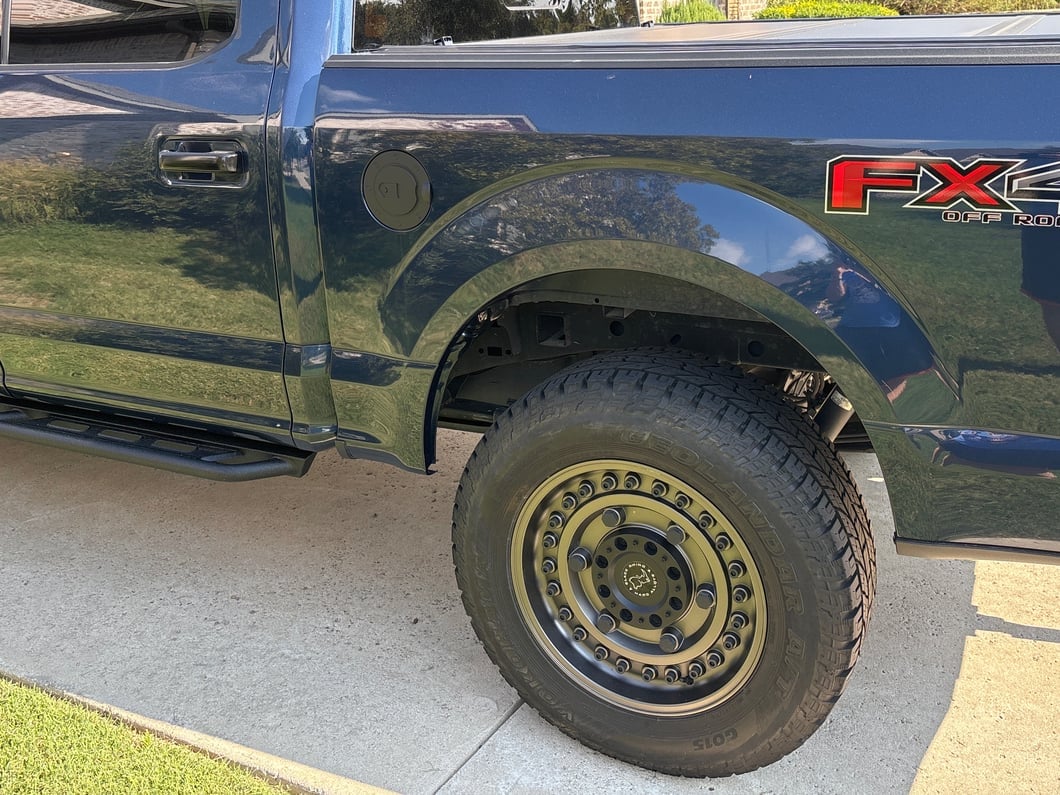 RedRock Fuel Door Cover; Matte Black (15-20 F-150, Excluding Diesel)