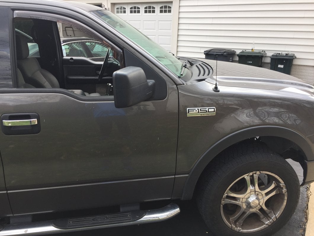 RedRock Fixed Black Antenna; 8-Inch (97-08 F-150)