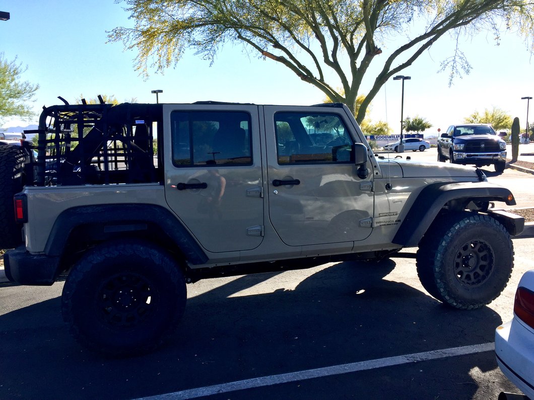 RedRock Xtender Net System (07-18 Jeep Wrangler JK 4-Door)