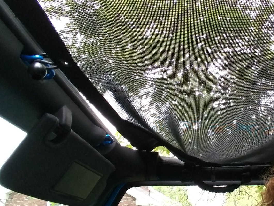 RedRock FullShade Mesh Top (07-18 Jeep Wrangler JK 2-Door)