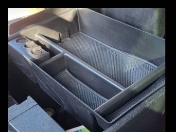 RedRock Full Center Console Organizer Tray (19-25 Sierra 1500 w/ Bucket Seats)