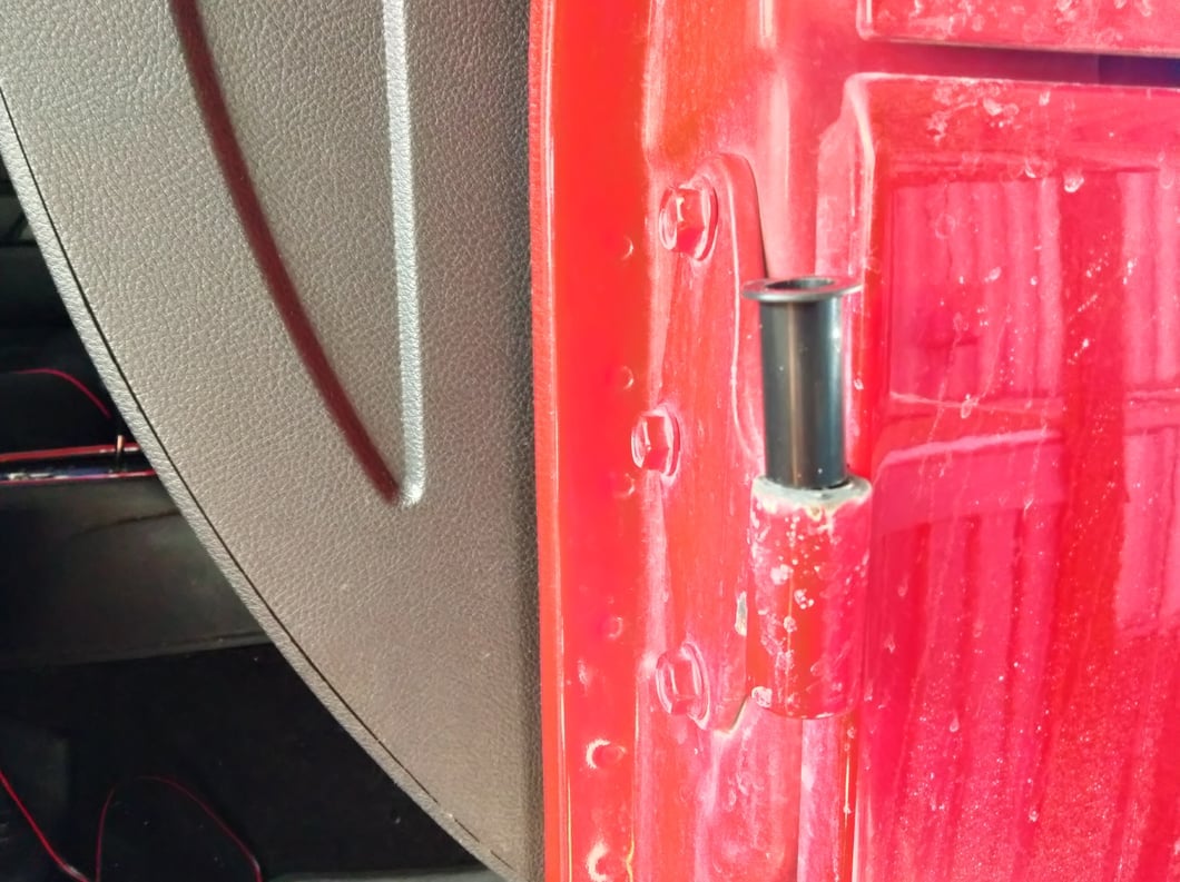 RedRock Door Hinge Liners (07-18 Jeep Wrangler JK 4-Door)