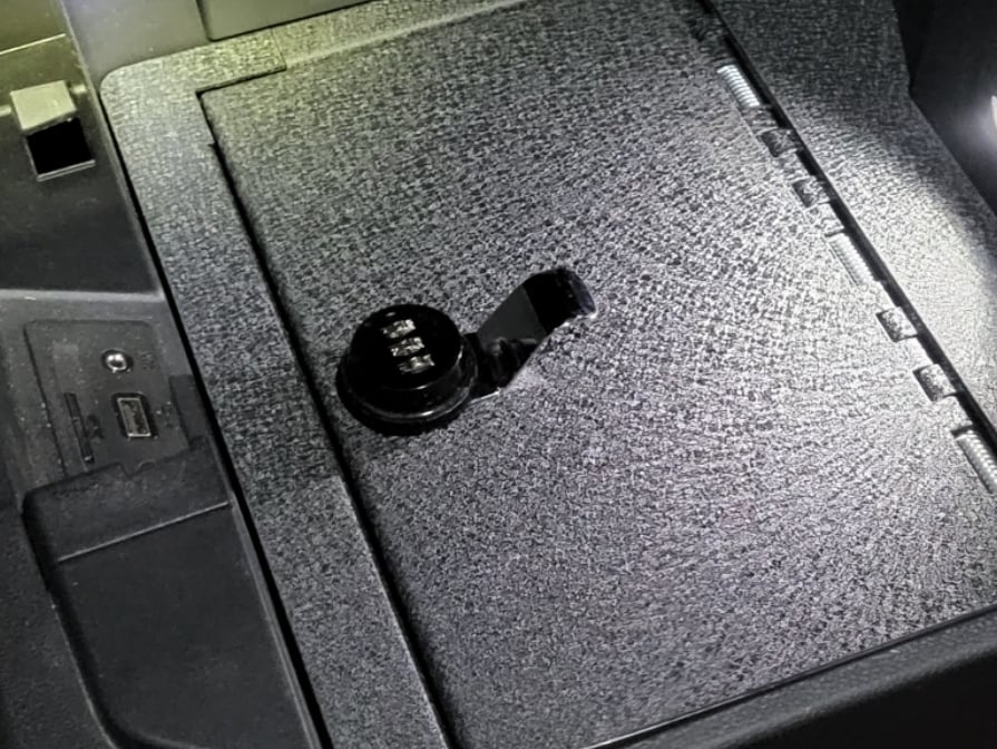RedRock Center Console Lock Box (19-21 Sierra 1500; 2022 Sierra 1500 Limited)