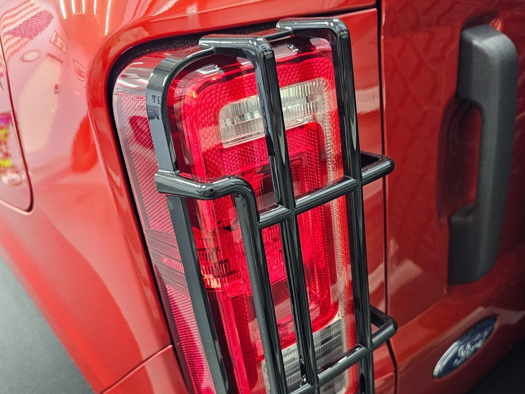 RedRock Off Road Tail Light Guards; Black (21-25 Bronco w/ Factory LED Tail Lights, Excluding Raptor)